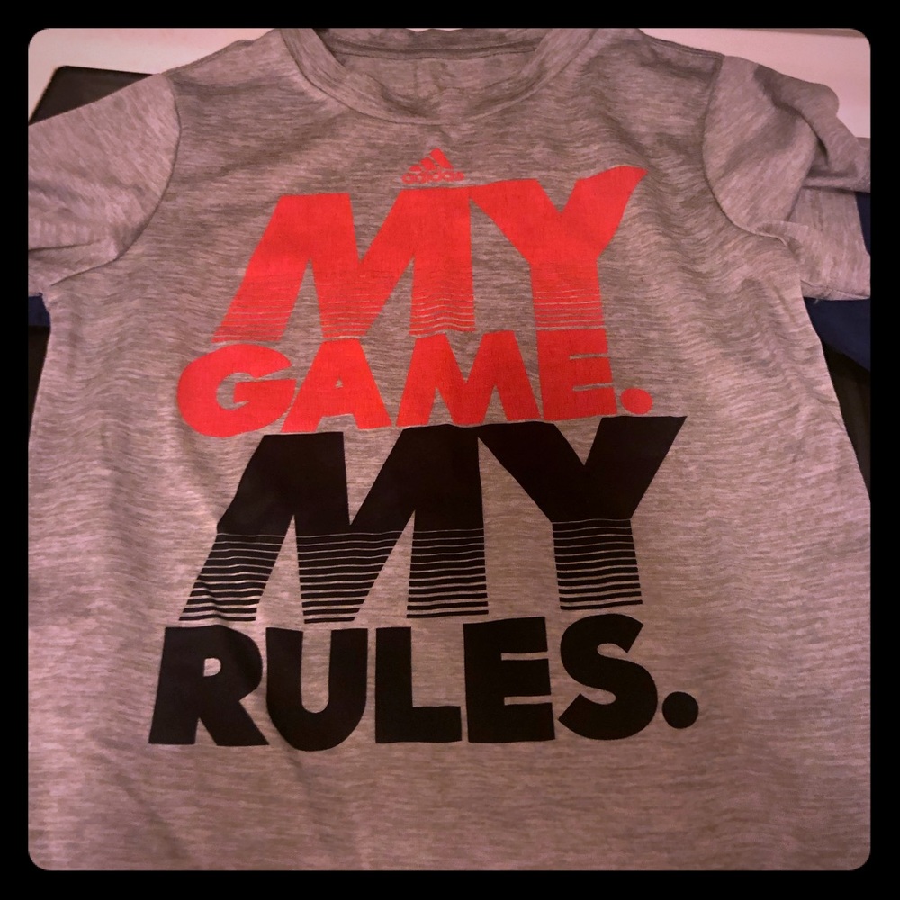 Adidas boys dri fit tee